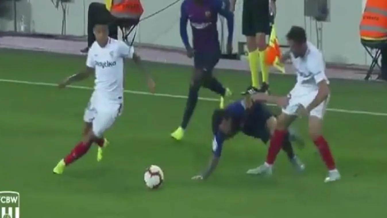 Messi kórházban! Olyan csúnyán esett, hogy több hónapos kihagyás is lehet belőle