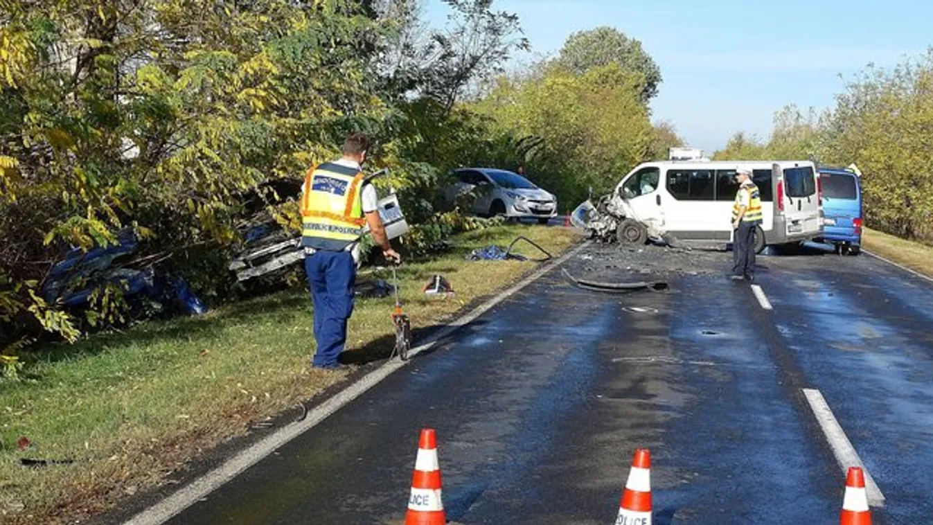 Halálos baleset történt Lajosmizsénél - fotók
