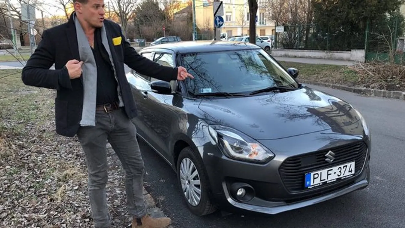 Az út közepén vetkőzött Kamarás Iván