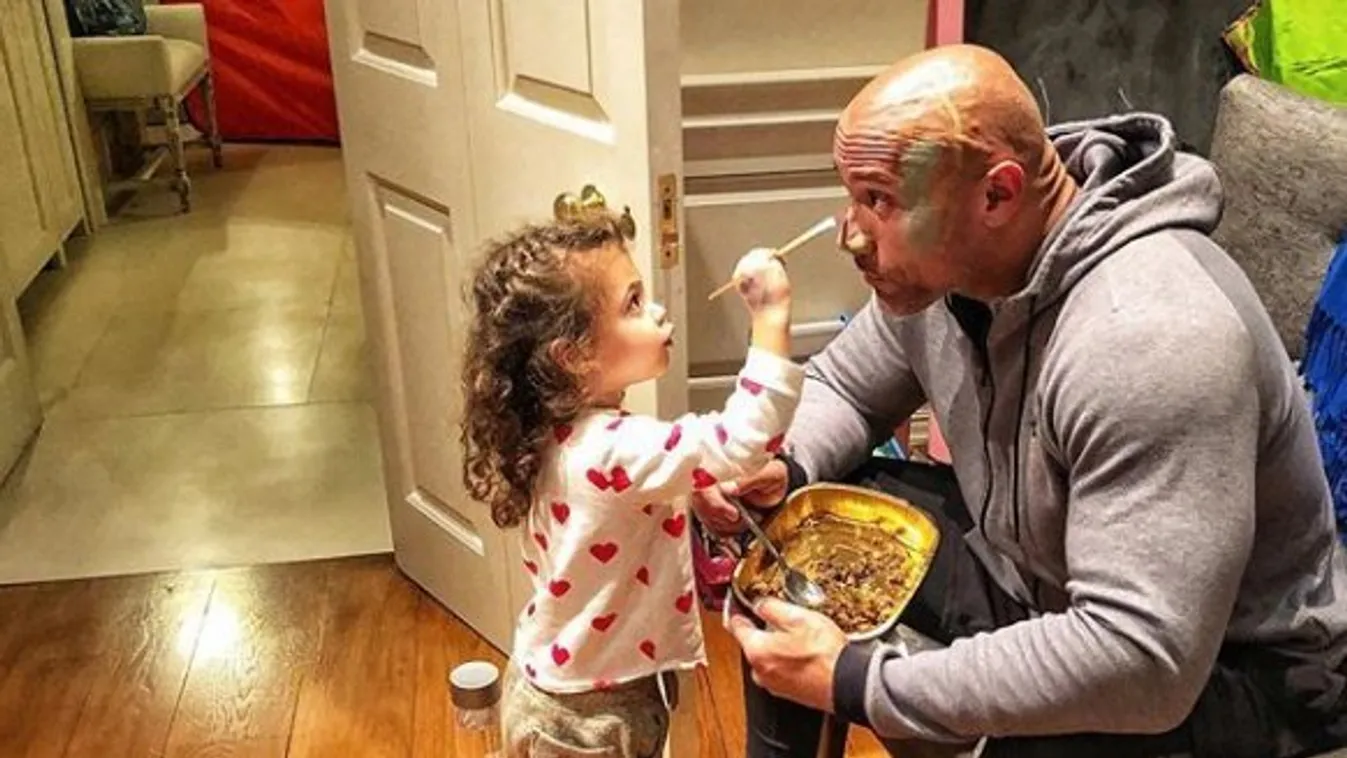 Így győzedelmeskedik kislánya Dwayne Johnson felett 