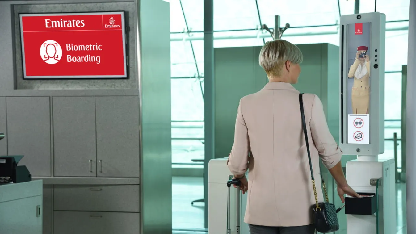 Az Emirates utasait már az arcuk és szemük alapján azonosítják