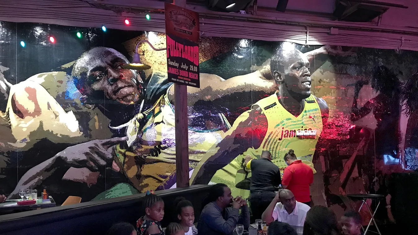 Jamaica a jamaicaiaké, ez az étterem pedig Usain Bolté