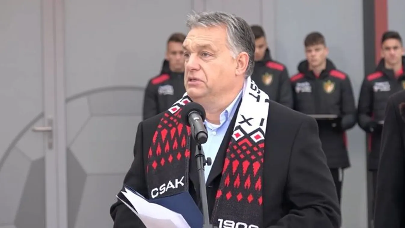 Orbán Viktor: Hajrá Honvéd! Hajrá Magyarország! videó