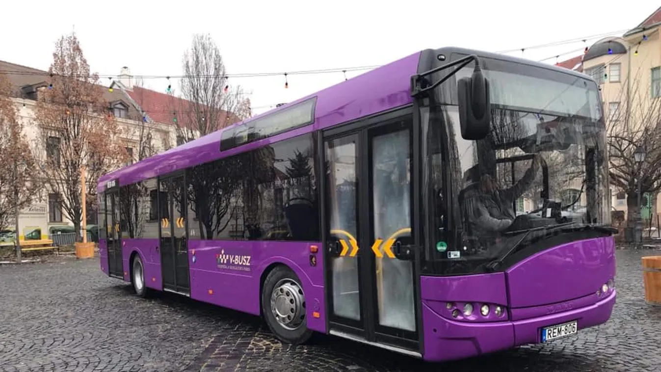 Két hétig ingyenes lesz a veszprémi tömegközlekedés