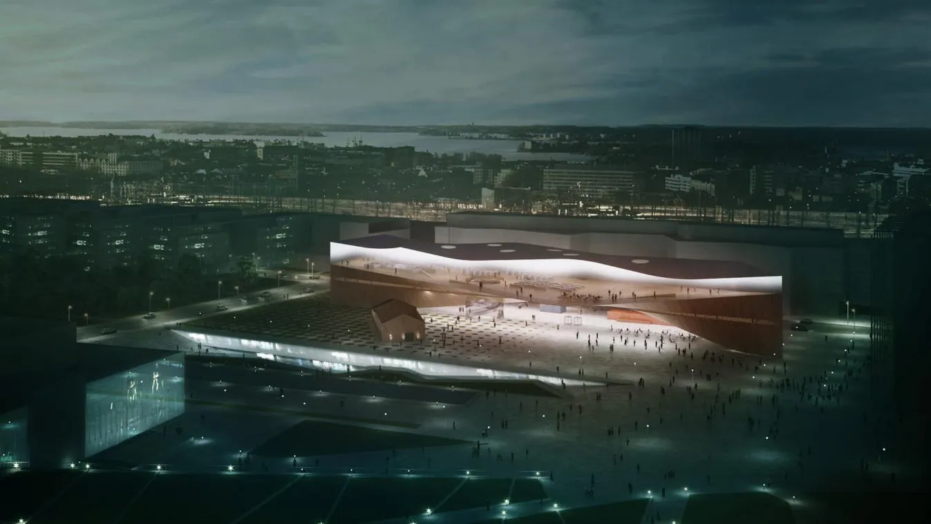 Könyvhordó robotok pakolásznak Helsinkiben