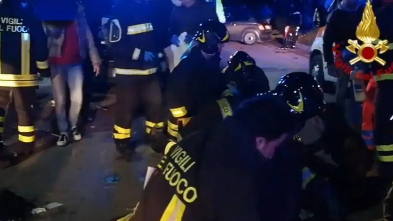 Őrizetbe vettek egy tizenéves fiút, aki felelős lehet az olasz klubban kitört halálos tömegpánikért