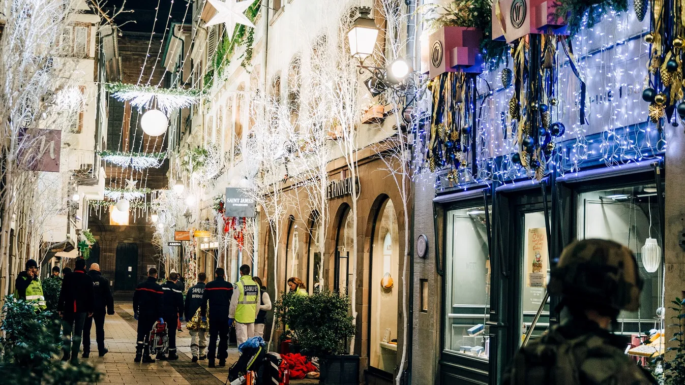 Három ember meghalt a strasbourgi vásári támadásban