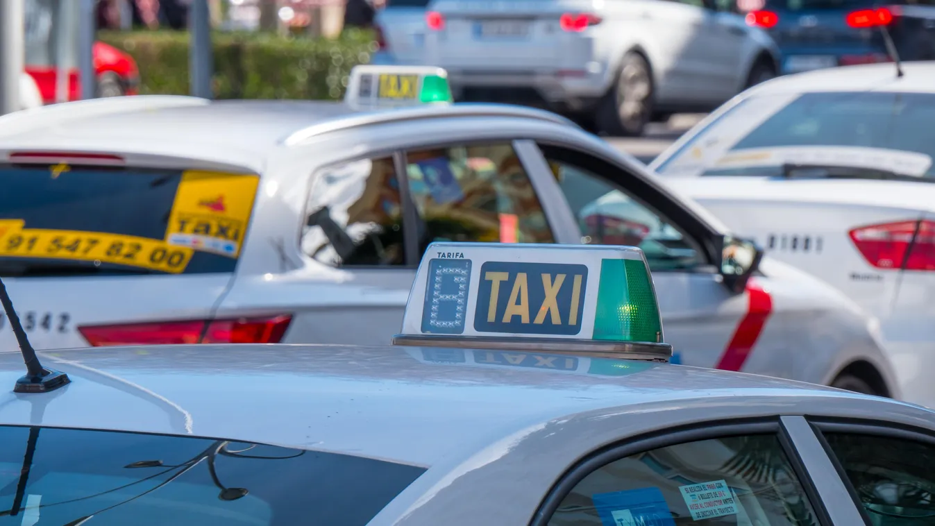 Tovább folytatódnak a taxis sztrájkok Spanyolországban