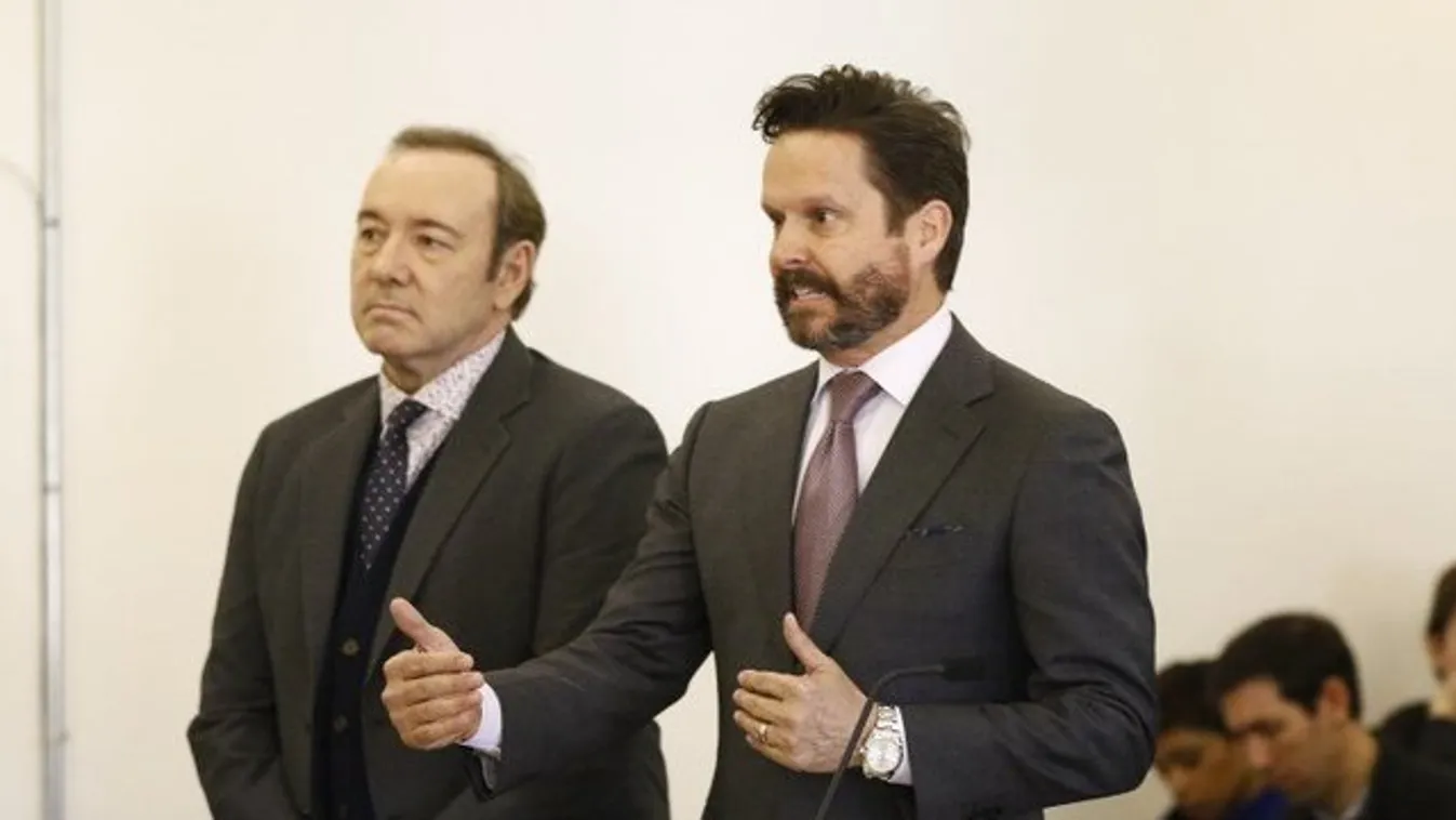 Távoltartást rendeltek el Kevin Spacey-vel szemben