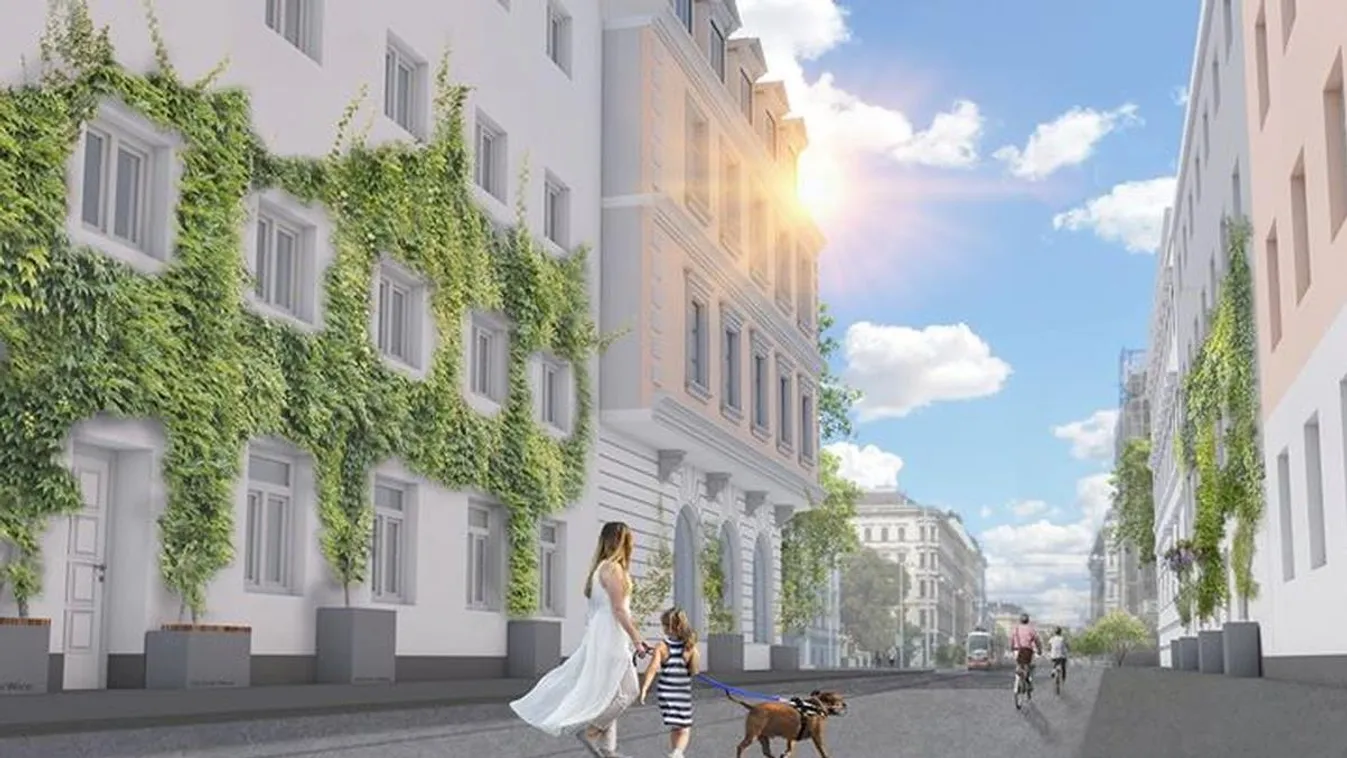 A bécsiek növénytakaróval borítják be a házfalakat