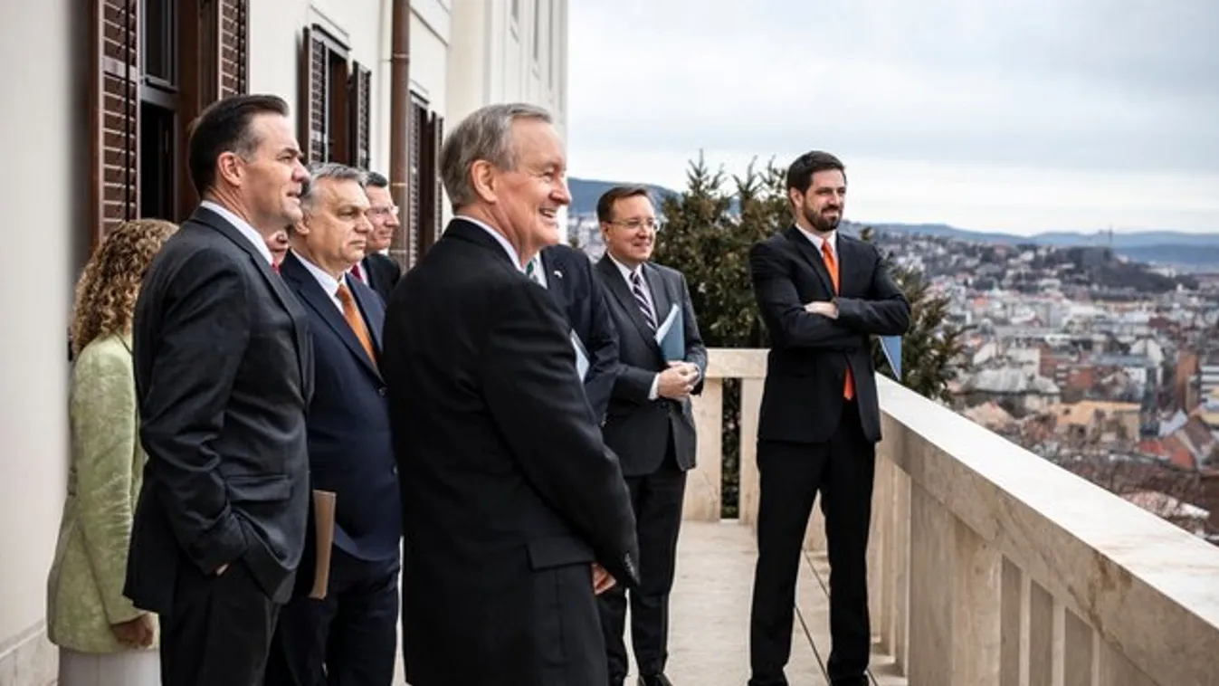 Az amerikai törvényhozókkal tárgyalt Orbán Viktor