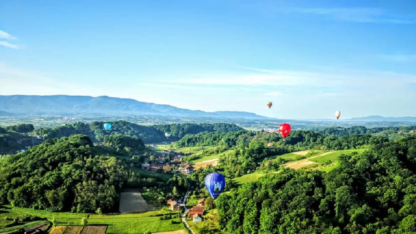 Látványos hőlégballon-fesztivál kezdődik Horvátországban
