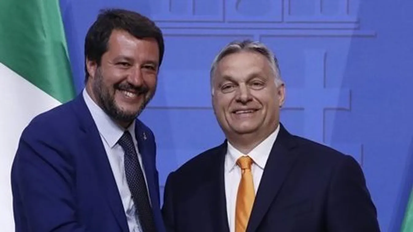 Orbán: Magyarország a szárazföldön, Salvini a tengeren állította meg a migrációt