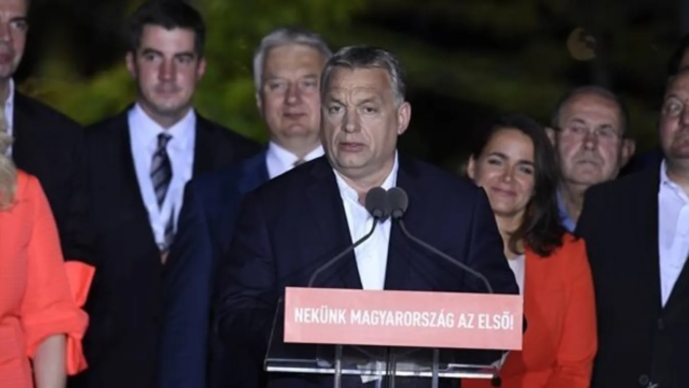 Orbán Viktor az EP-választásról: Rekordrészvétel mellett rekordgyőzelmet arattunk