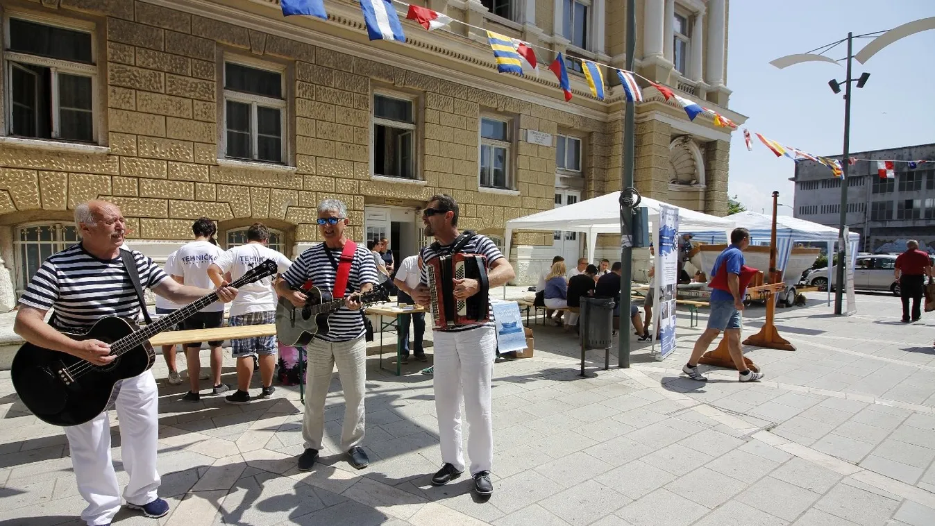 A száz évvel ezelőtti életet idézi meg a horvát tengerparti fesztivál