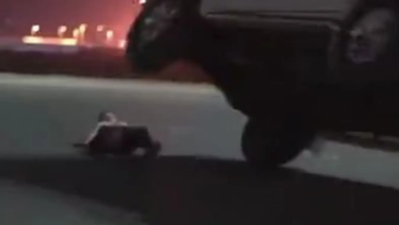 Durva: kis híján kilapította a terepjáró a kaszkadőrt - videó