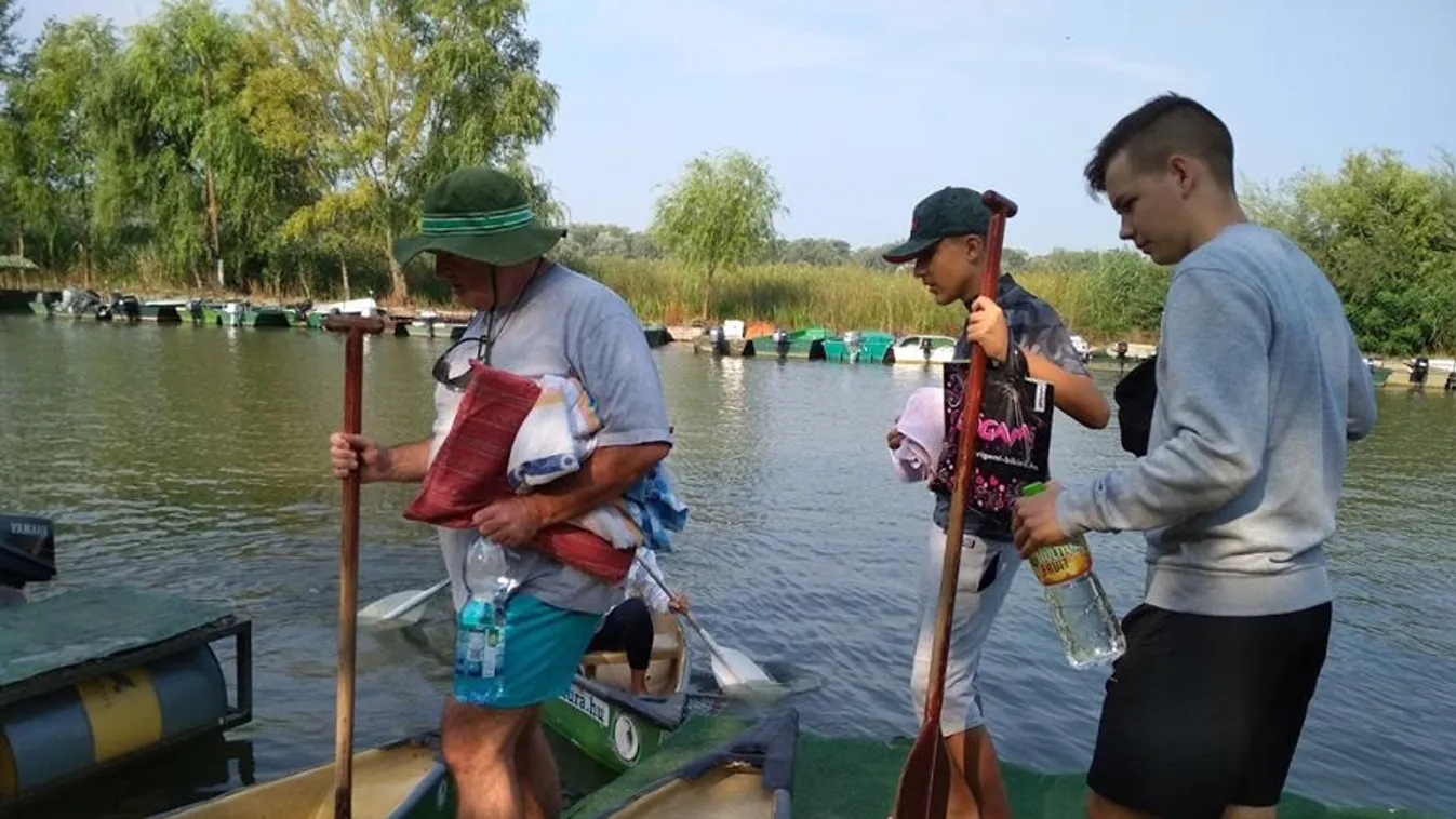 Ingyen bérelhet kenut, ha összeszedi a szemetet a Tisza-tavon!