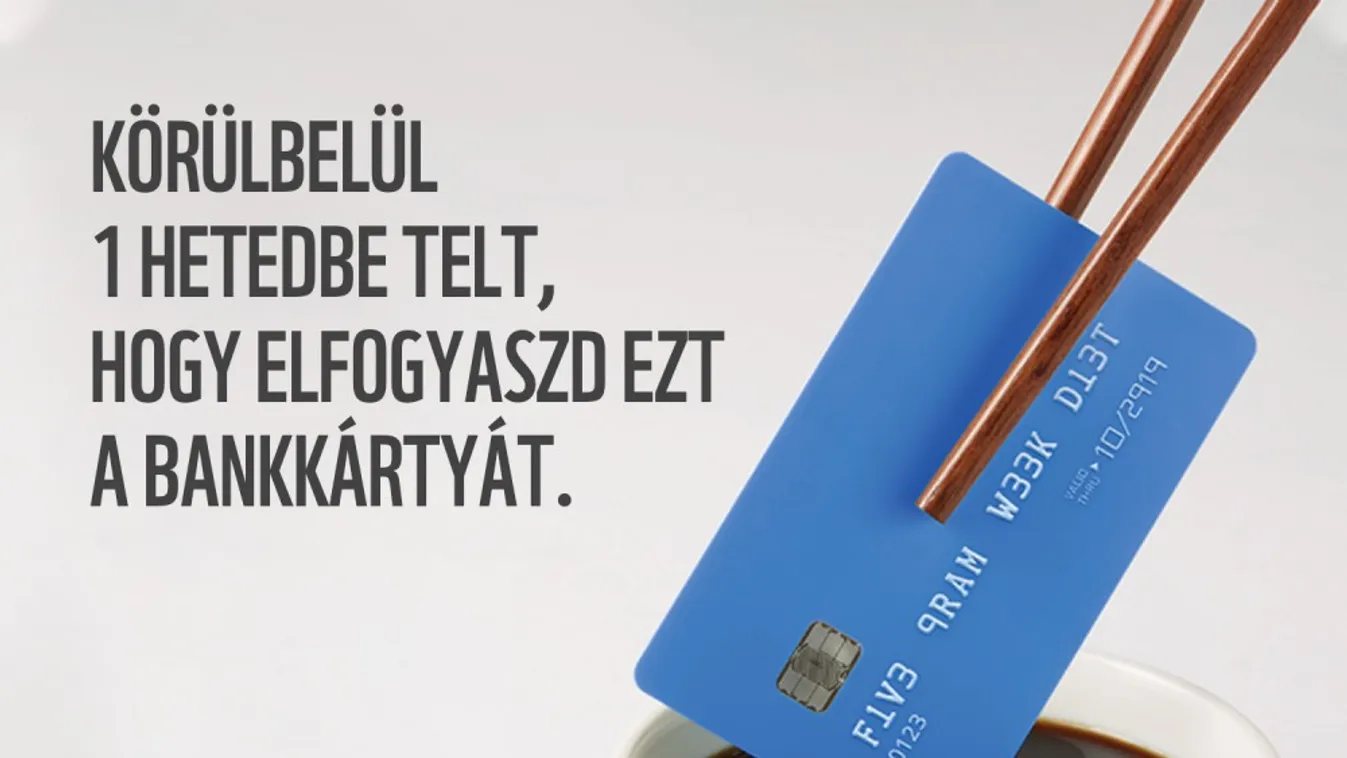 Egy bankkártyányi műanyagot eszünk meg hetente