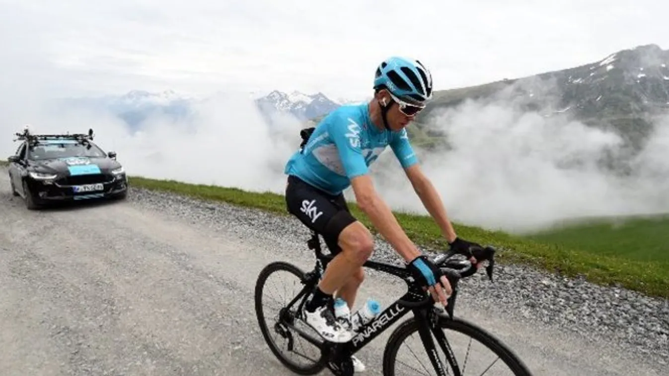 A nagyot bukó Froome-nak a combcsontja, a bordája és a könyöke is eltört
