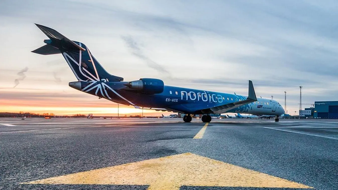 Az észt Nordica légitársaság lehúzza a rolót