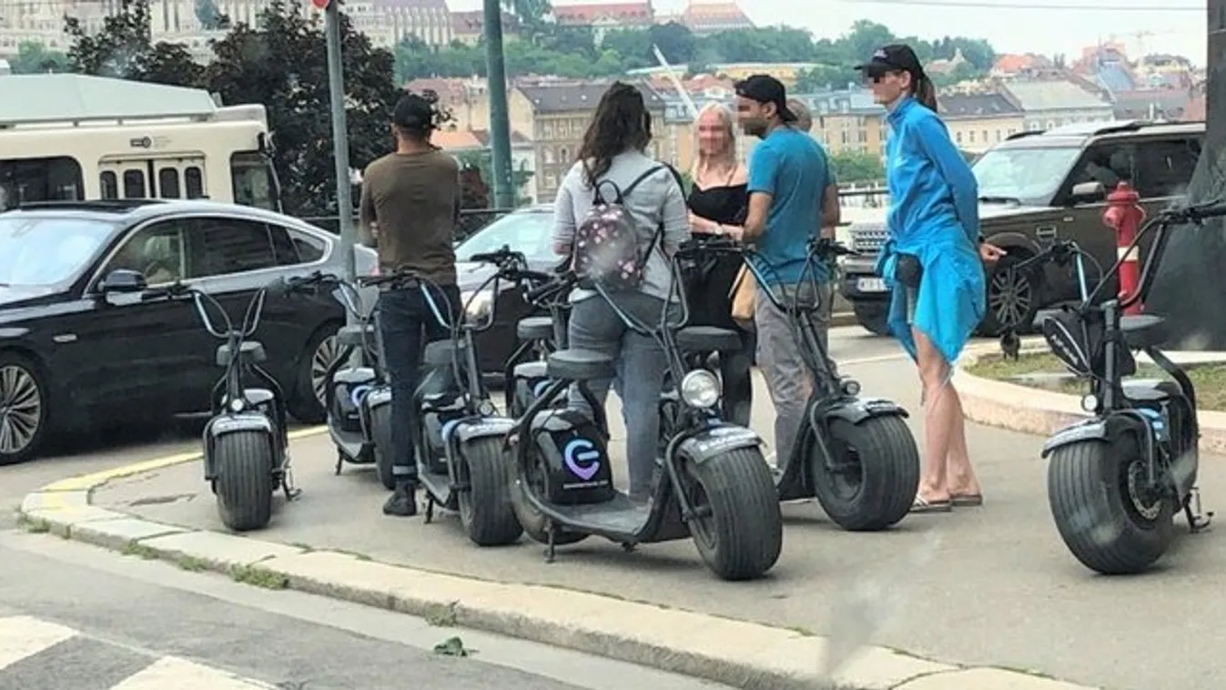 Elektromos rolleresek veszélyeztetik a járókelőket