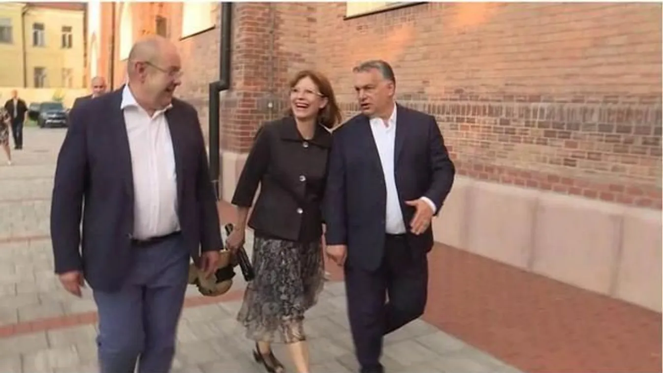 A sza­bad­kai Zsi­na­gó­gá­ban vett részt kon­cer­ten Orbán Vik­tor - videó