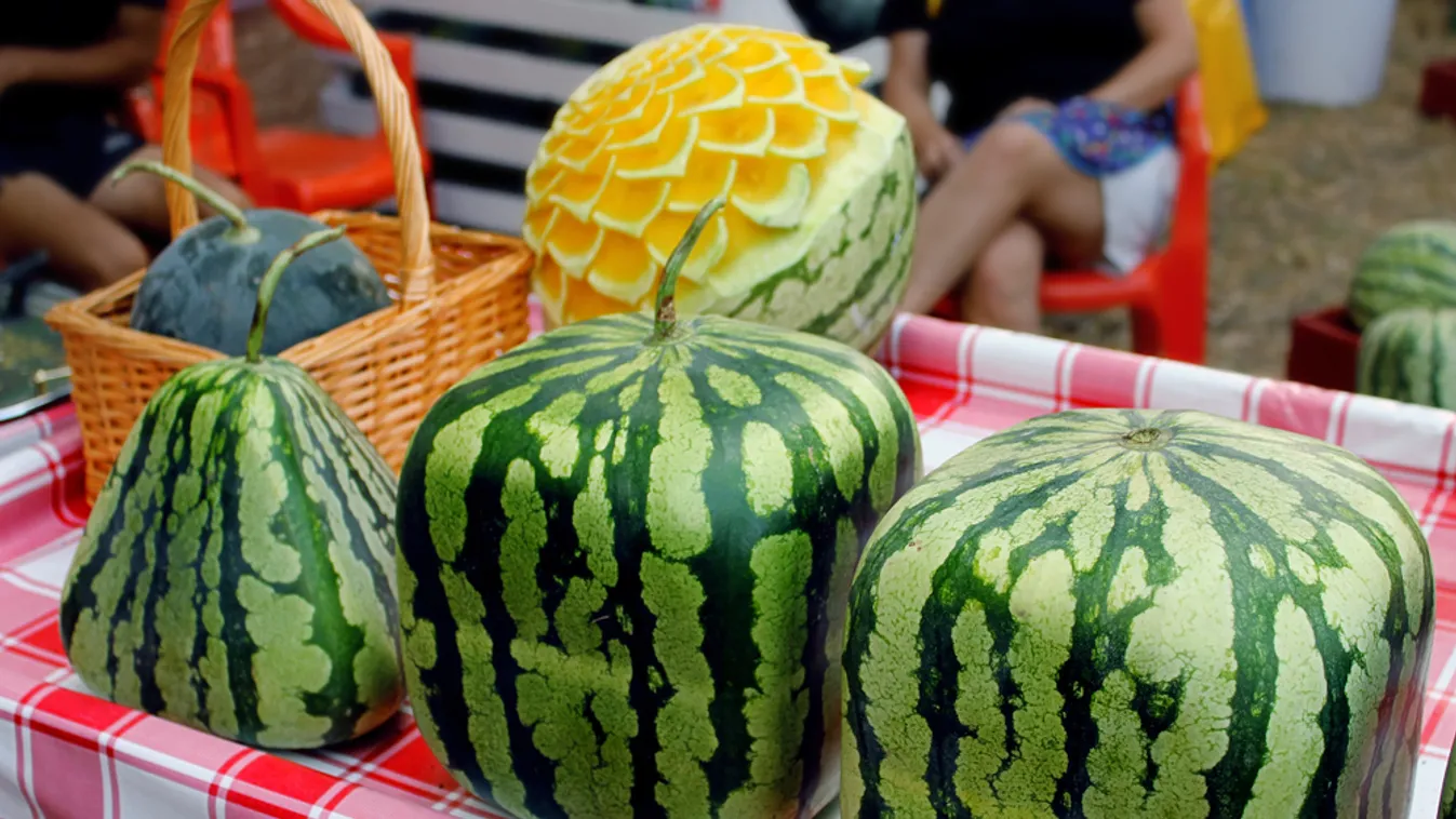 Megindult a szokatlan alakú dinnyék szezonja Japánban