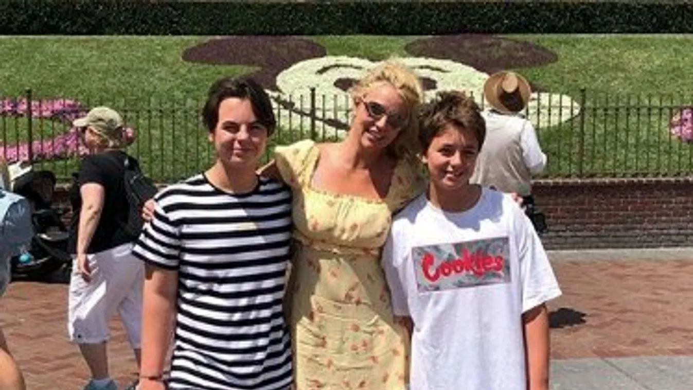 Utálnak fotózkodni Britney fiai