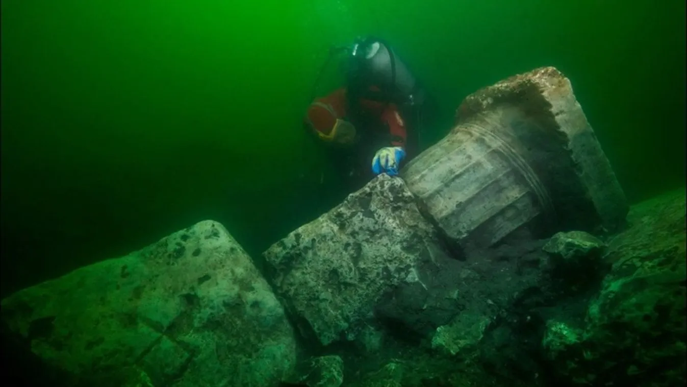 Aranyat is találtak a tenger fenekére süllyedt ősi városban