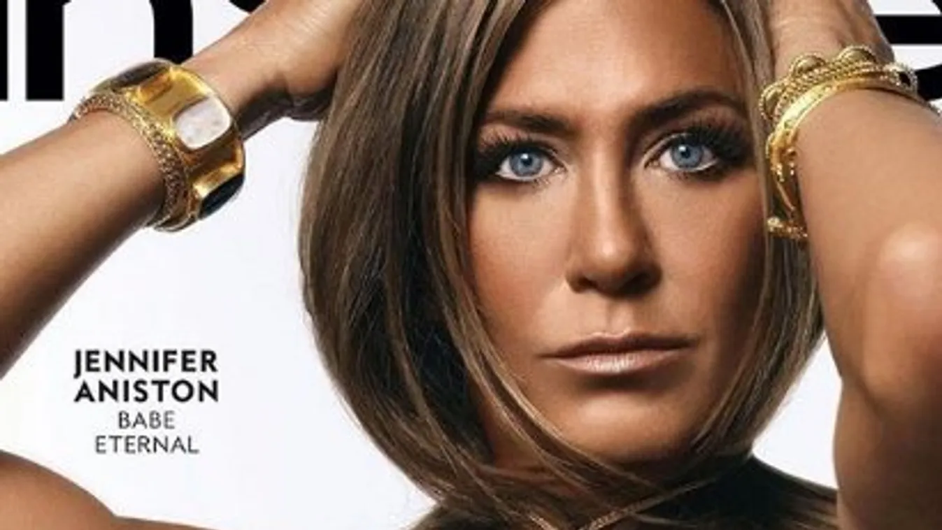 Nézze csak, hogy ragyog Jennifer Aniston a címlapon