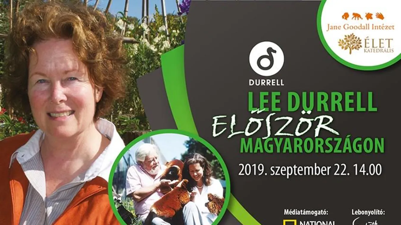 Lee Durrell először jön Magyarországra, van kedve találkozni vele?