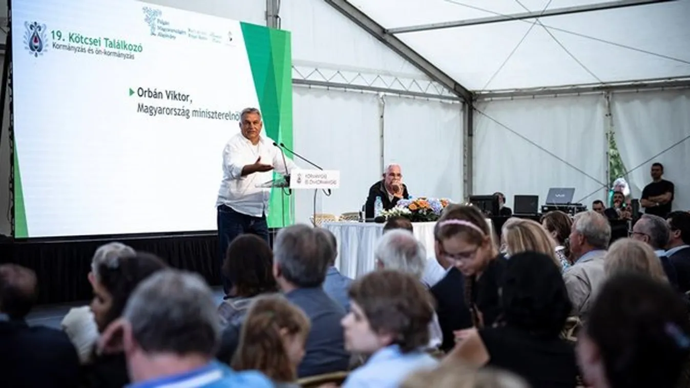 Orbán Viktor Kötcsén meghirdette az okos nemzetépítés stratégiáját