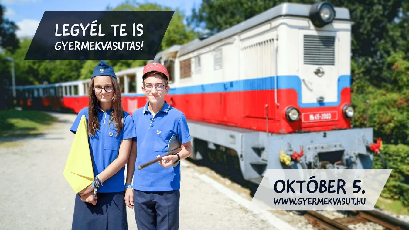 Most lehet jelentkezni az őszi gyermekvasutas tanfolyamra