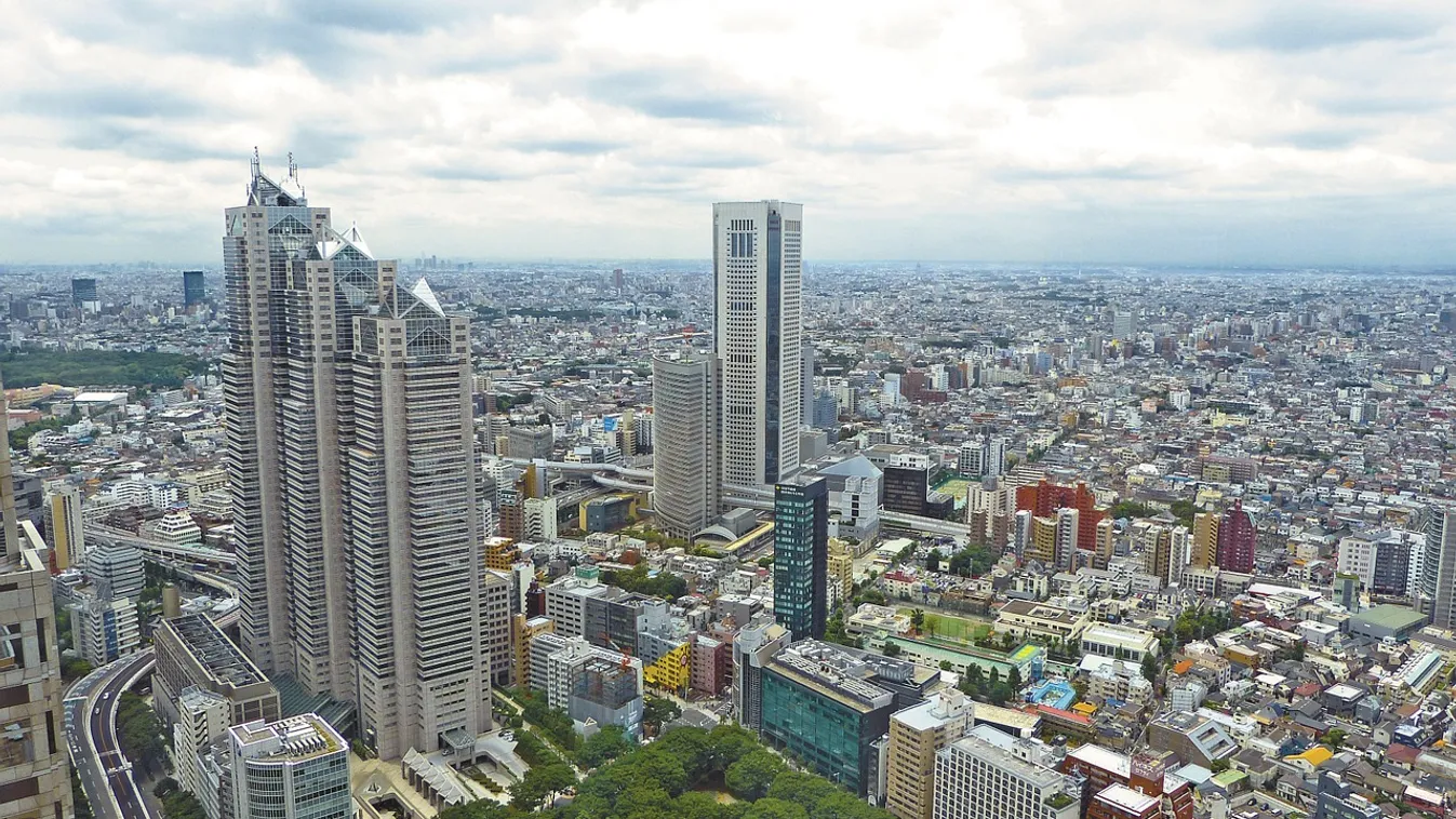 Szédítő légi videó készült Japán nagyvárosairól