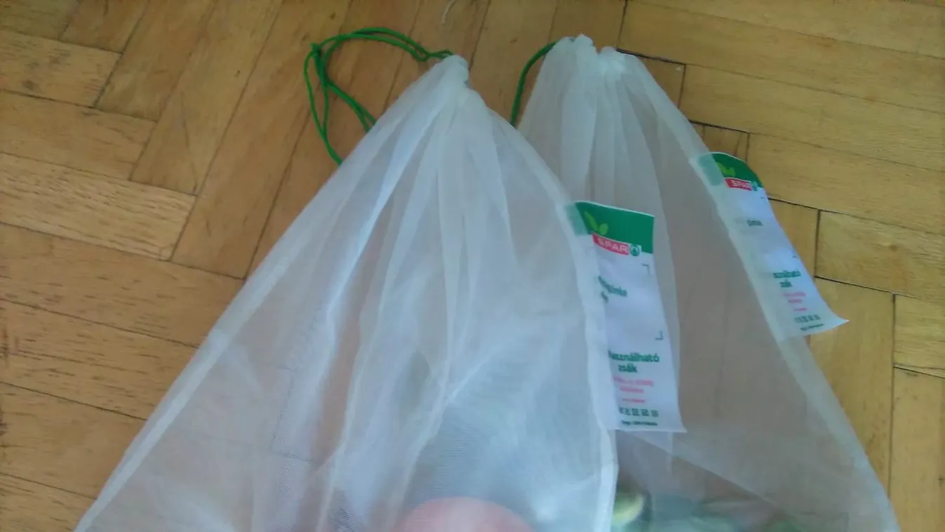 Mától környezetbarát tasakokban vásárolhatunk minden Sparban