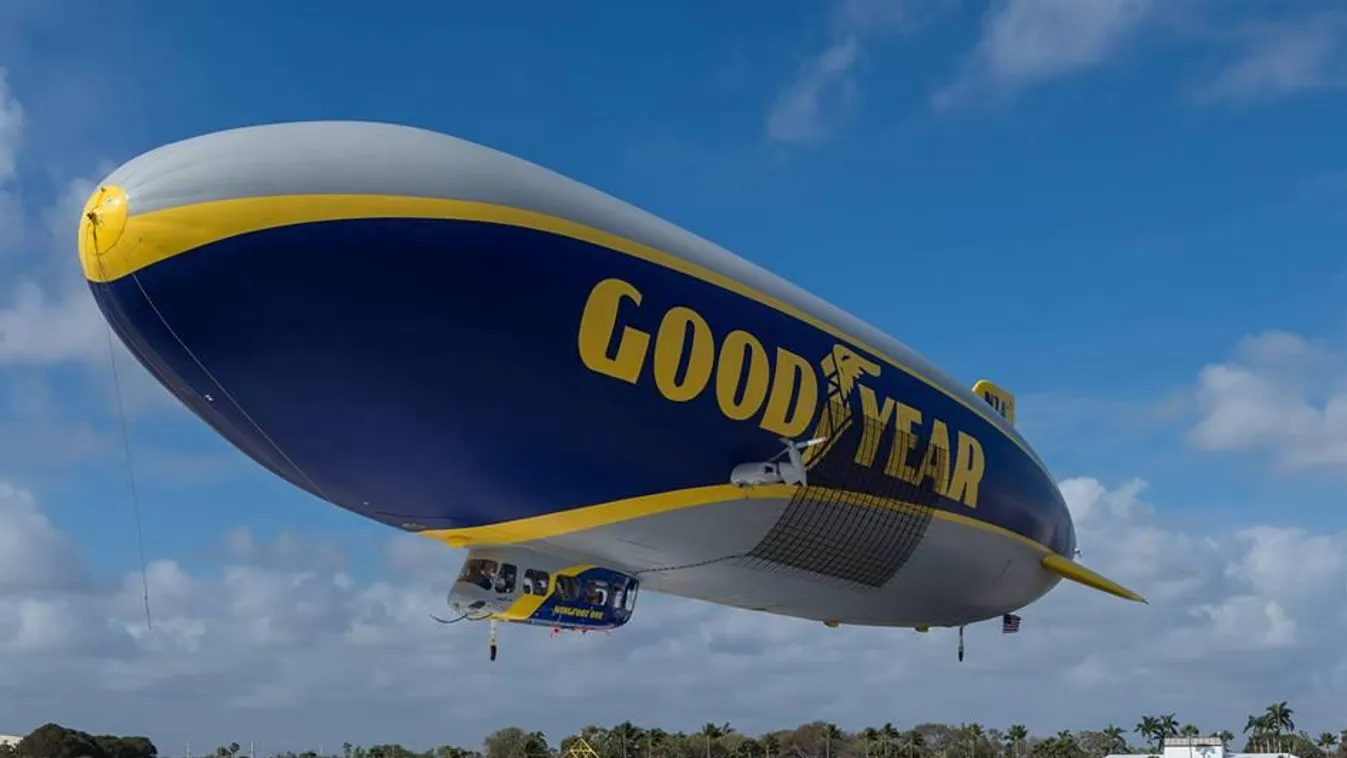 A Goodyear léghajójában foglalhat szállást, de aludni a földön fog