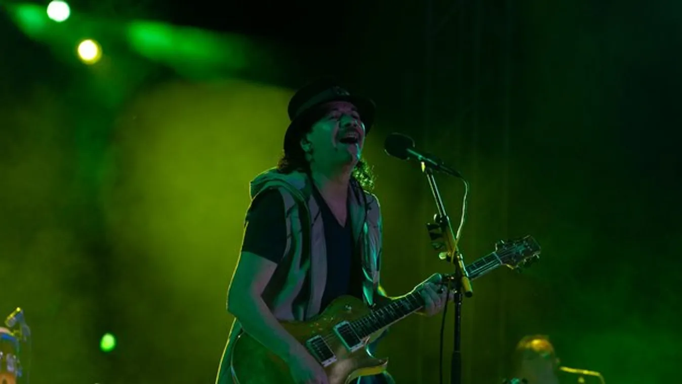 Carlos Santana Budapesten koncertezik