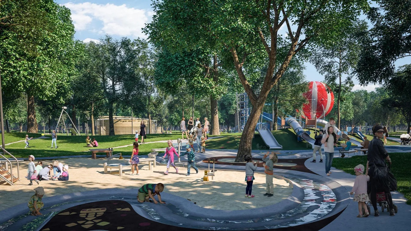 Okoscsúszda méri a sebességet az őszi szünet elején megnyíló játszótéren