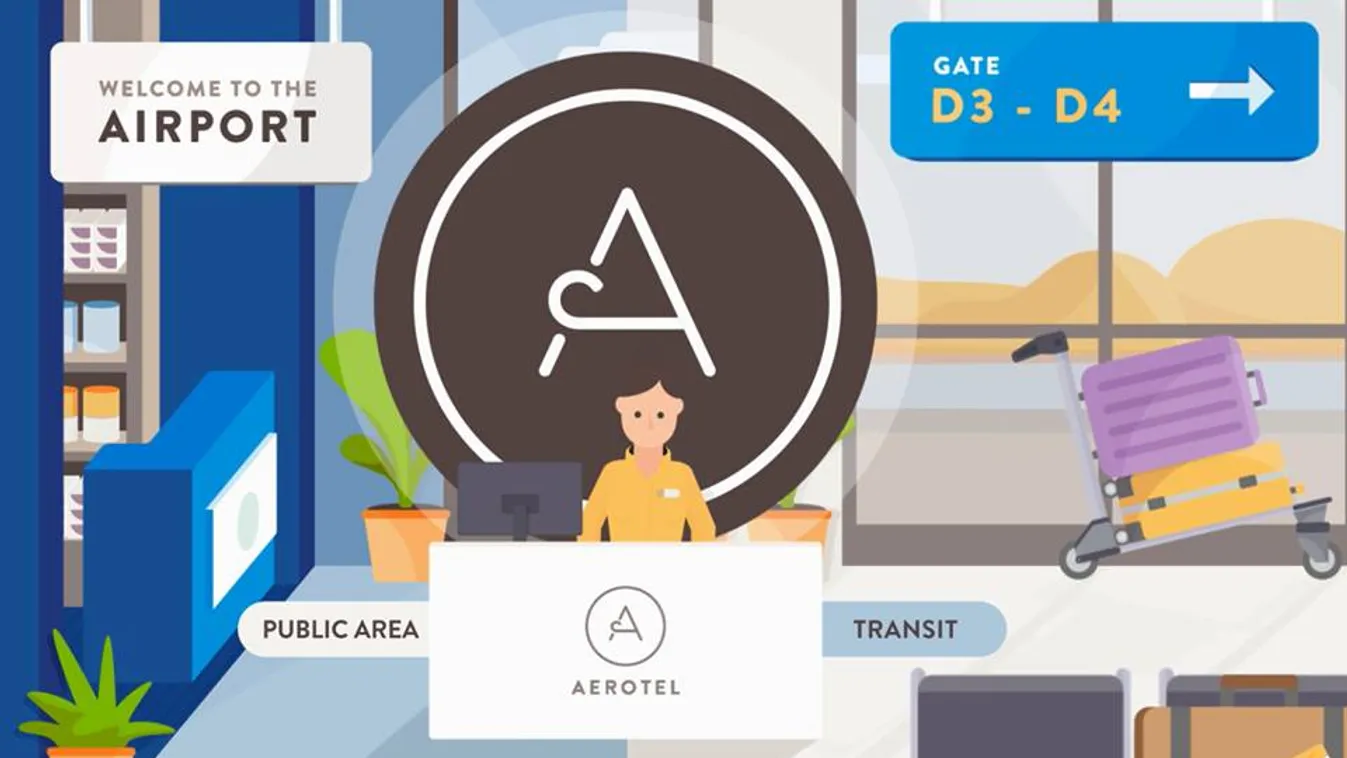 6, 9 és 12 órára is vehet ki szobát ebben a reptéri hotelben