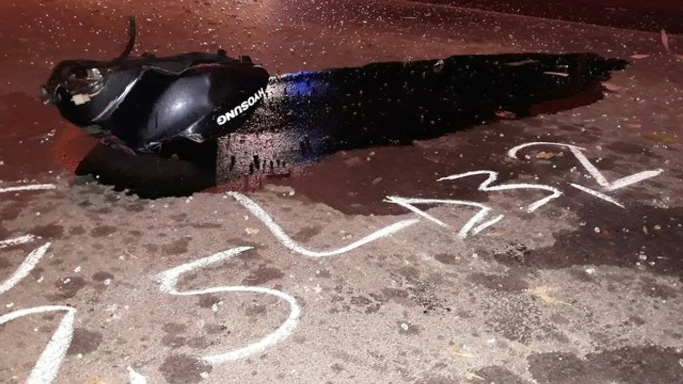Ketten meghaltak egy debreceni motoros balesetben - képek