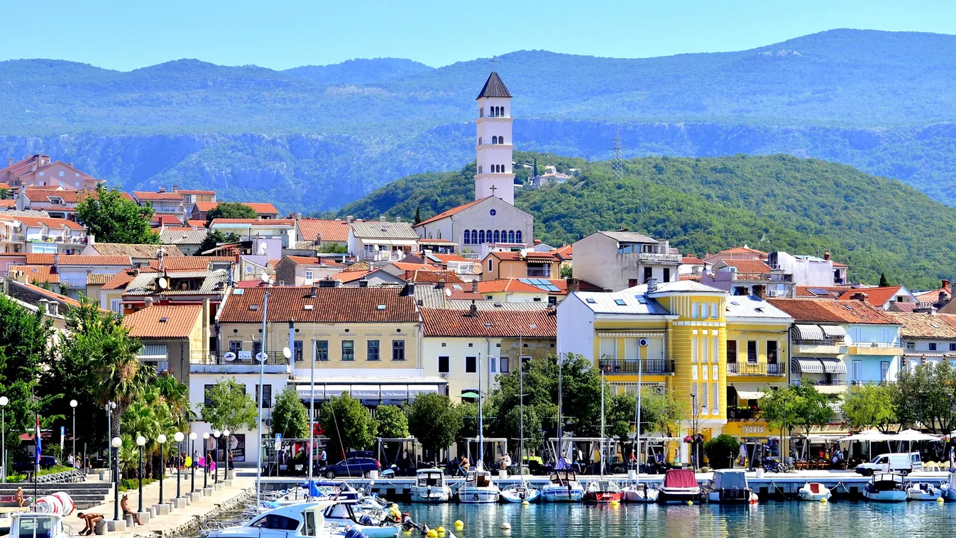 Megnéztük Crikvenica híres csók-pontjait, és közben sós párával szépültünk