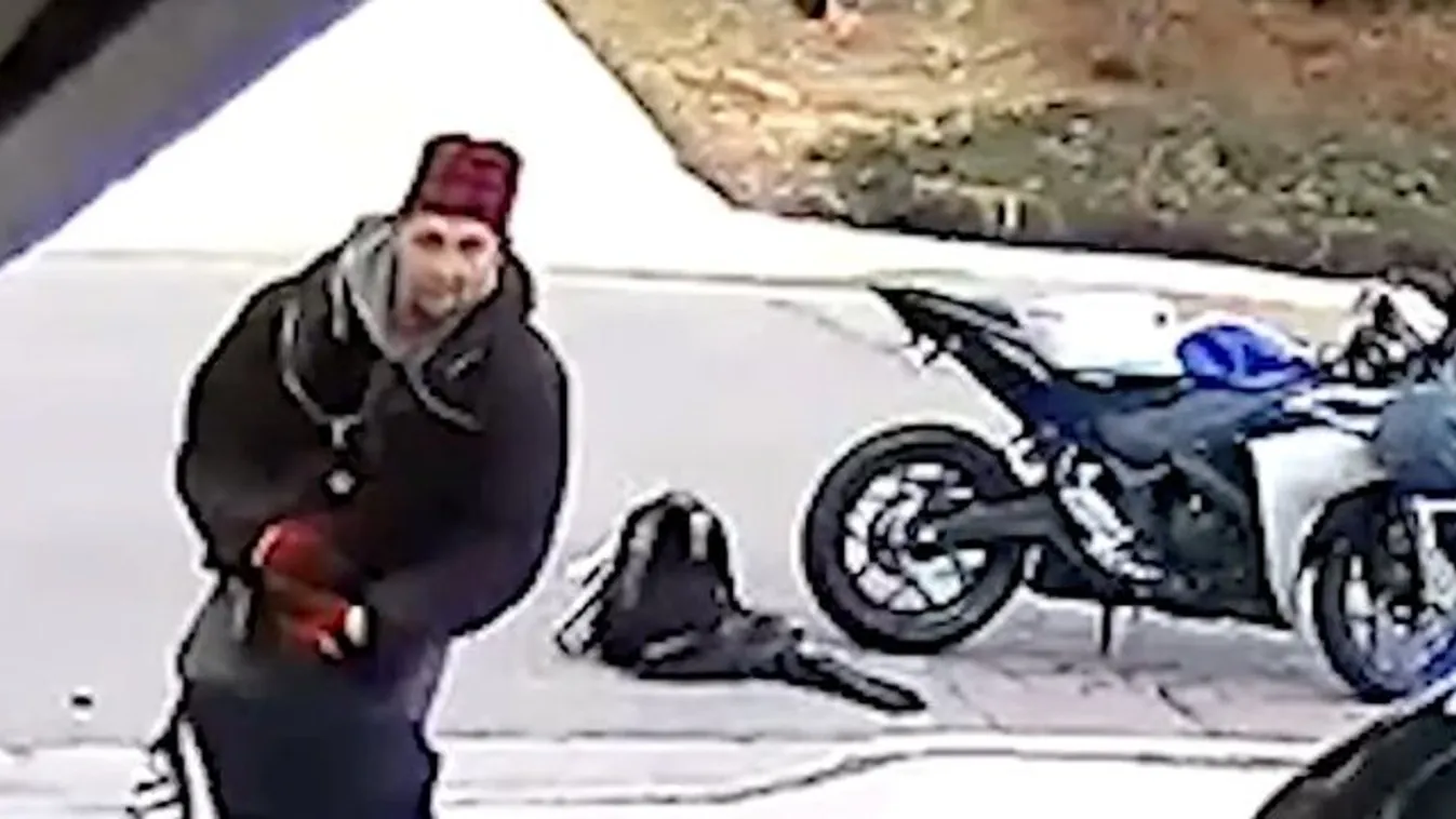 Félig lecsúszott nadrággal menekült a pancser betörő - videó