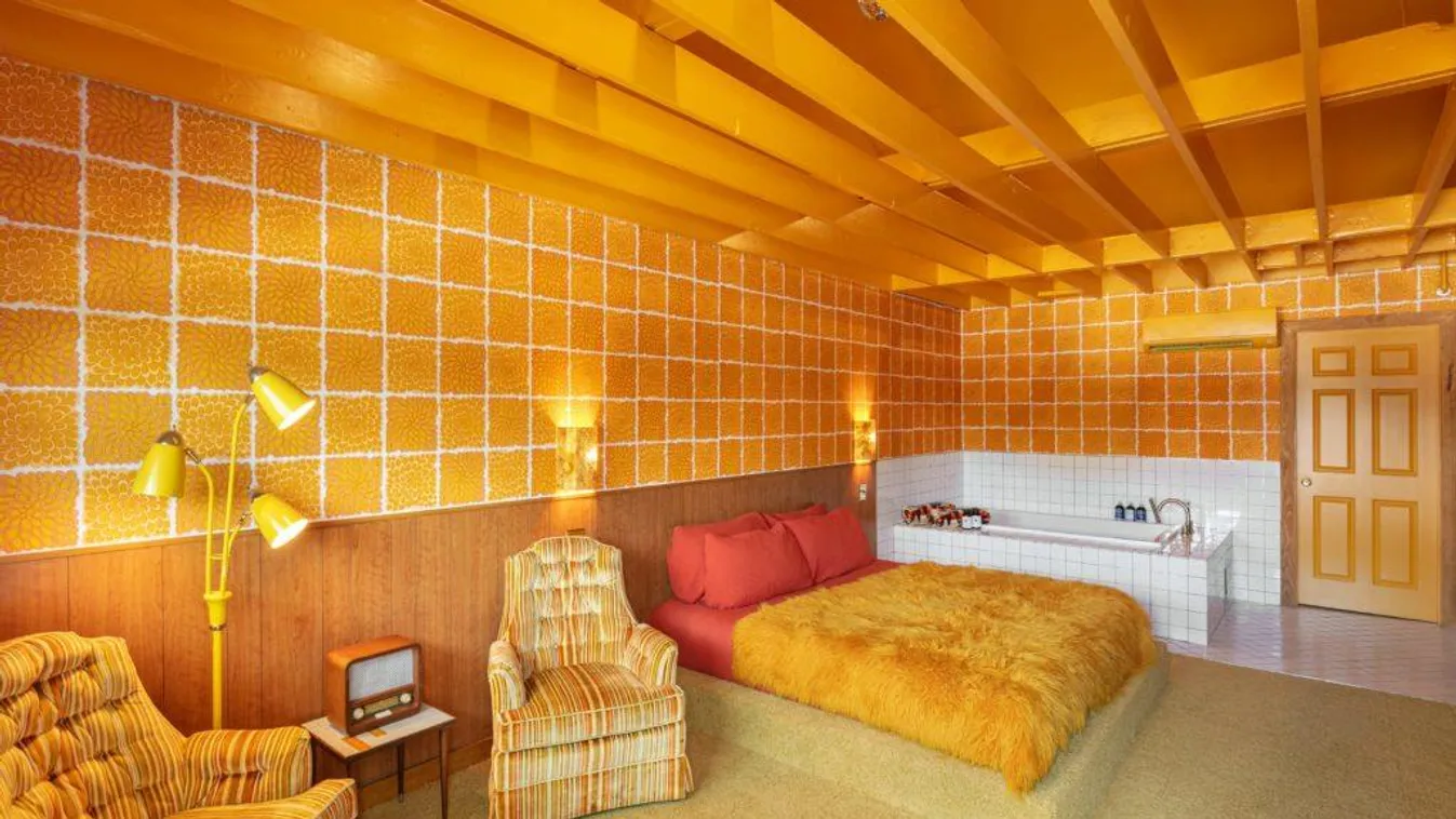 Ez az amerikai motel visszarepíti egyenesen a hetvenes évekbe