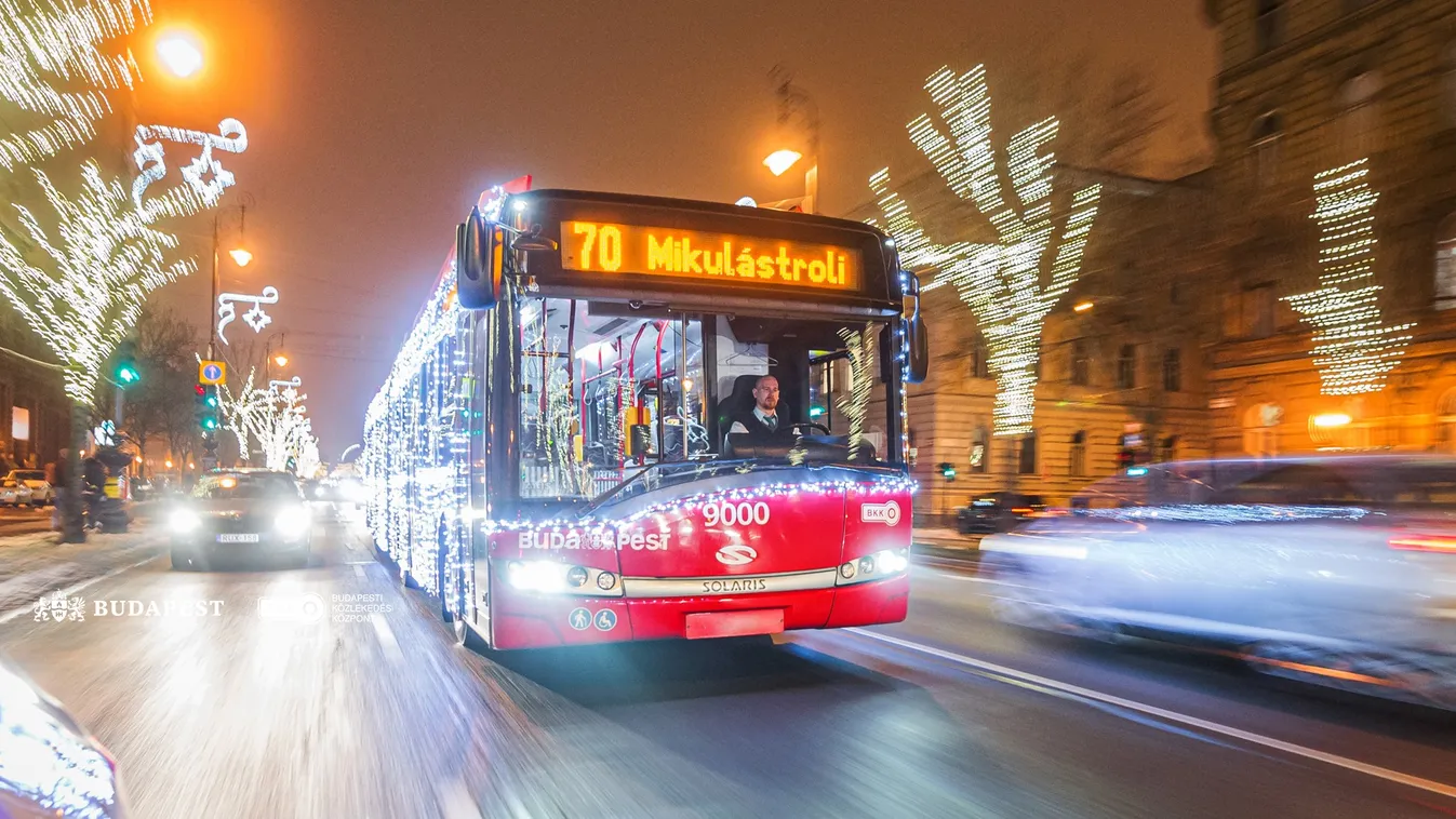 Már felszállhat a feldíszített, környezetkímélő Mikulástrolira