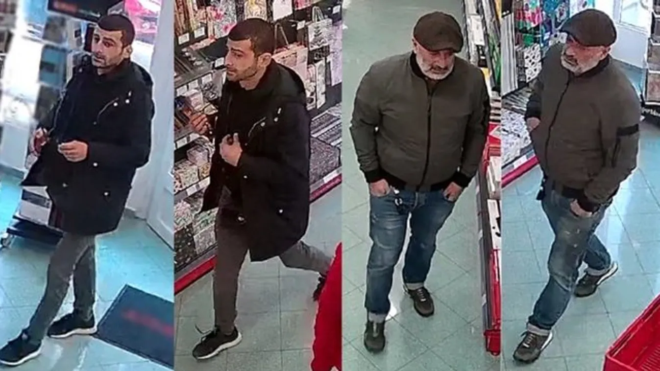 Egy írószerüzletet fosztott ki két férfi Terézvárosban – Segítsen megtalálni őket