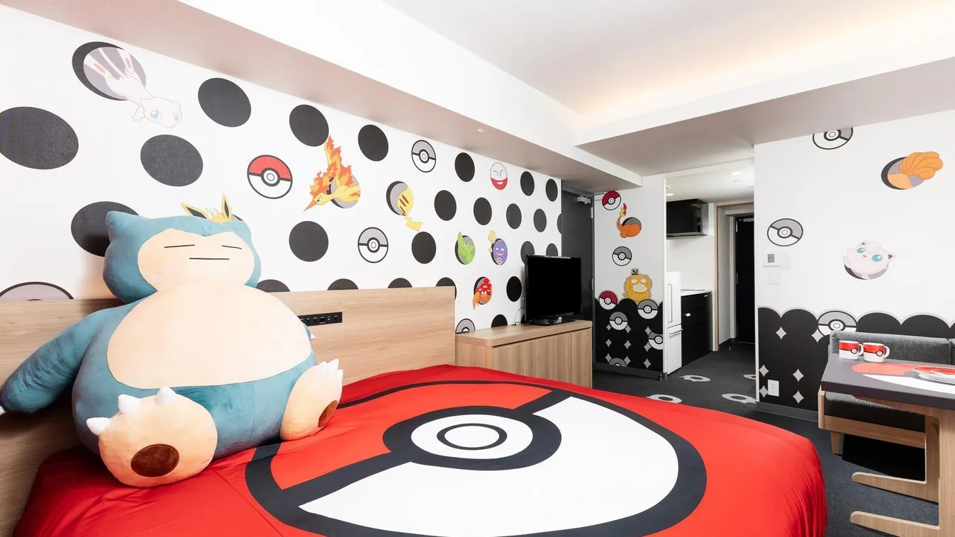 Szereti a Pokémonokat? Ebben a szállodában köztük lakhat