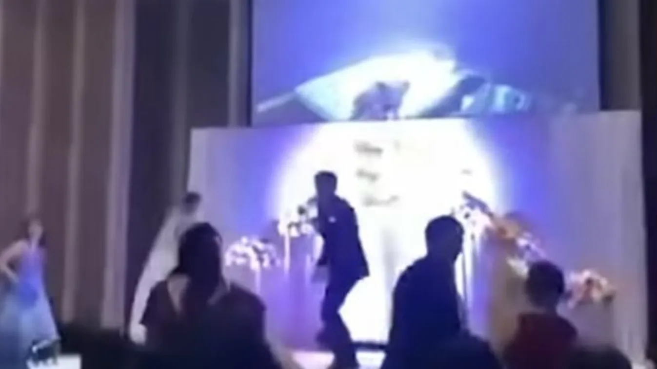Saját esküvőjükön vetítette le a vőlegény a videót, amin a menyasszonya megcsalja – videó