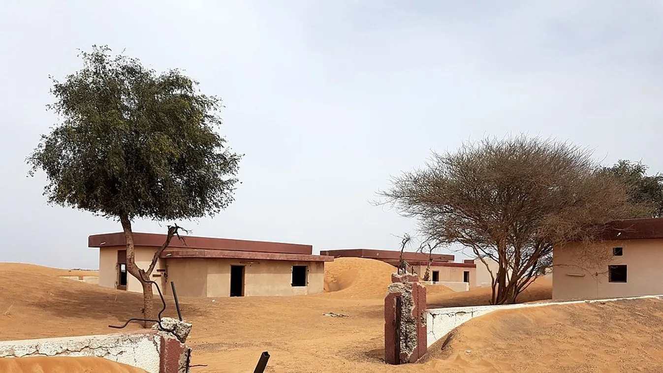 Hátborzongató szellemfalut kapott lencsevégre egy fotós Dubaj mellett