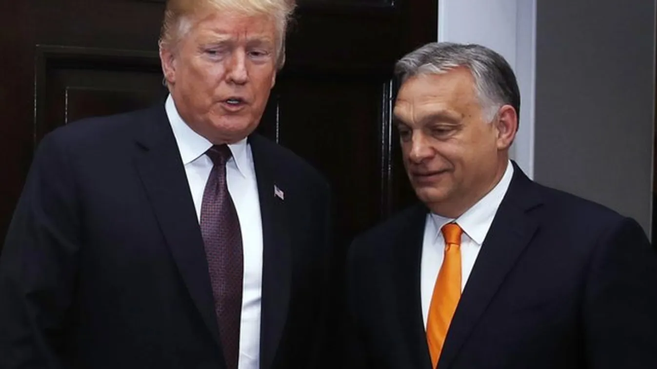 Orbán Viktor Donald Trumppal tárgyalt