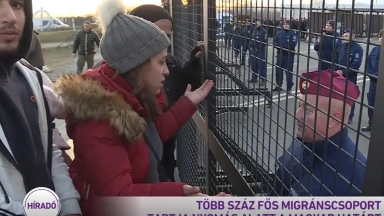 Kik ezek a nők, akik irányították a határhoz vonuló migránsokat? videó